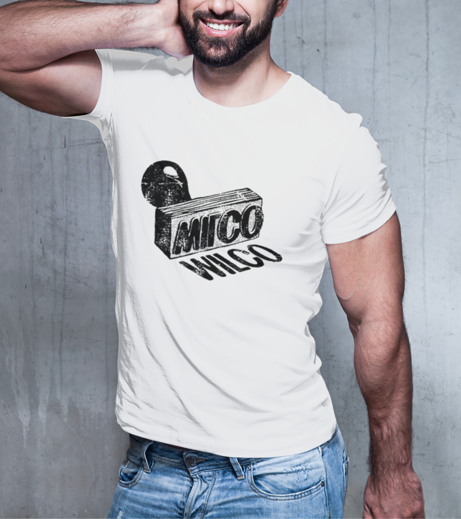 Wilco Stamp Rubber Ink Block T-Shirt
