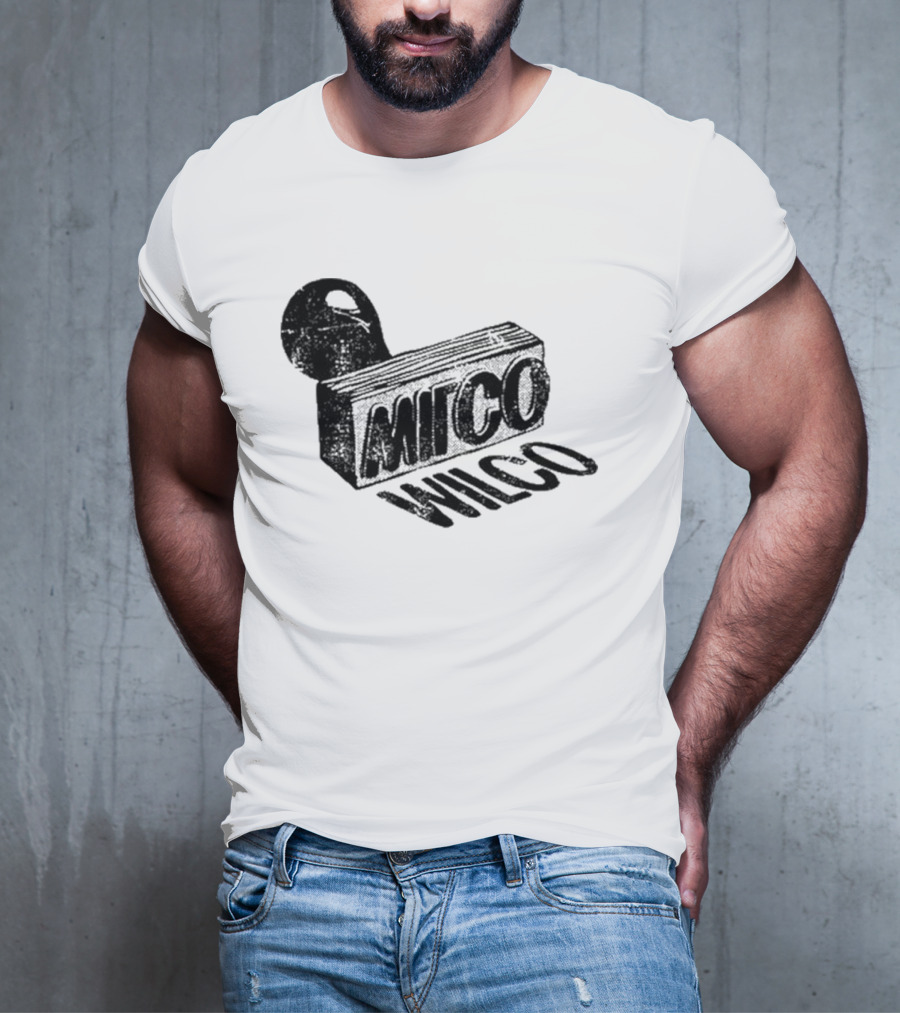 Wilco Stamp Rubber Ink Block T-Shirt