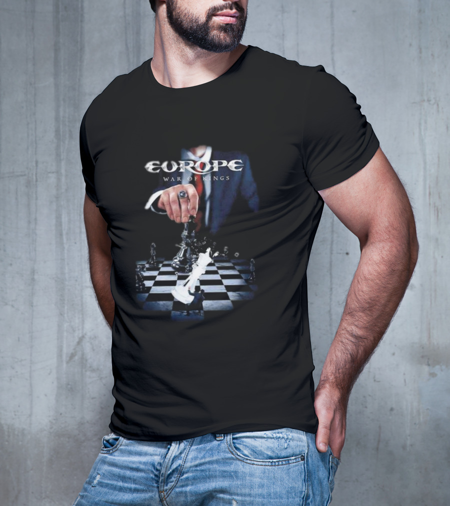 Europe War Of Kings Chess Battle T-Shirt