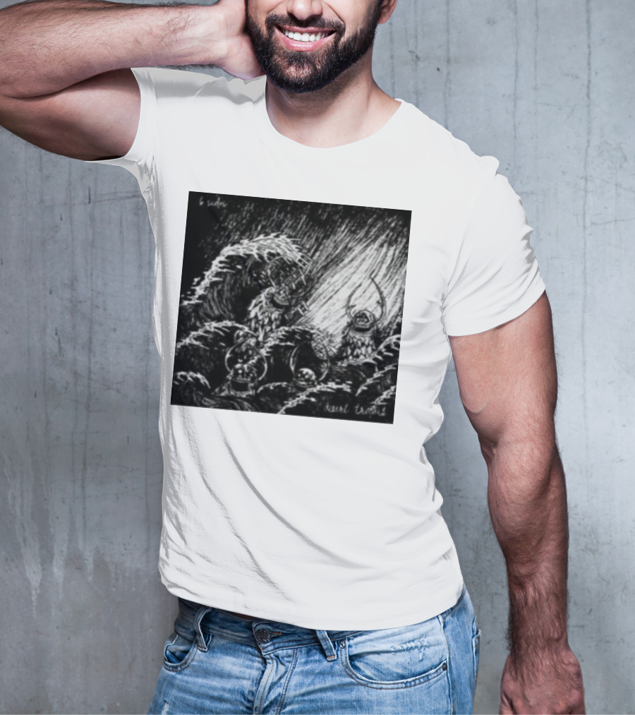 Kurt Travis B Sides Ocean Wave Creatures T-Shirt