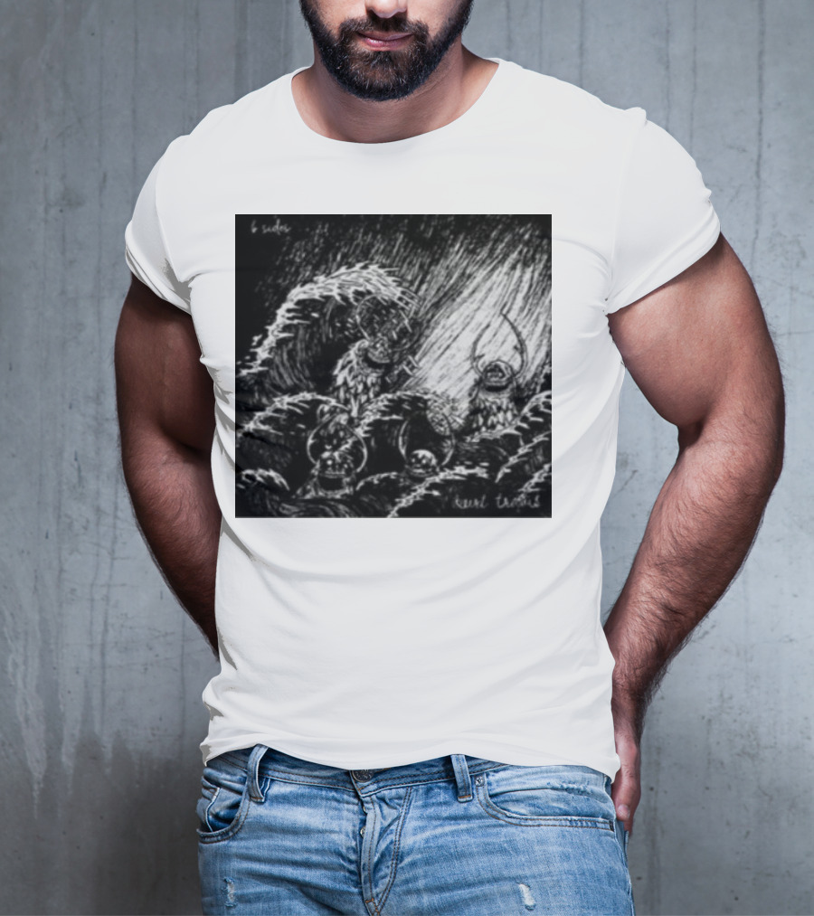 Kurt Travis B Sides Ocean Wave Creatures T-Shirt