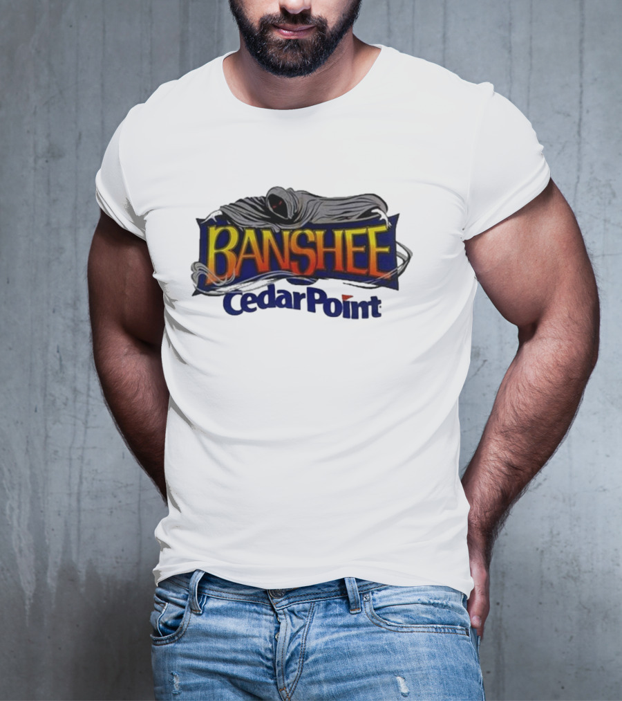 Banshee 1996 CedarPoint Vintage T-Shirt