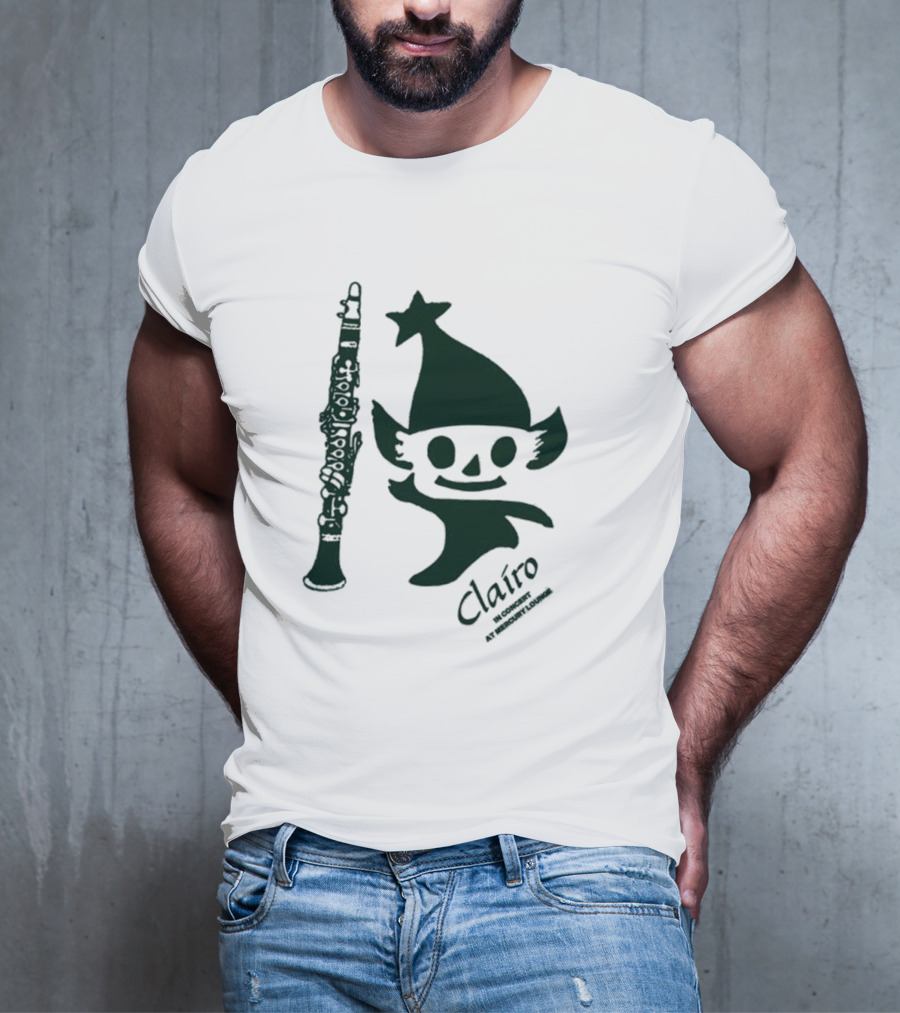Clairo Concert At Mercury Lounge Elf And Clarinet Star T-Shirt