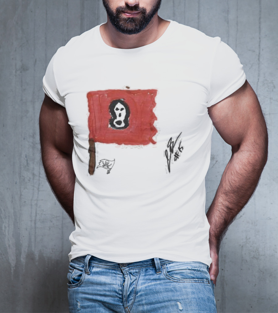 Jalen McMillan Tampa Bay Buccaneers Rookie Ash Paint Tri-Blend T-Shirt