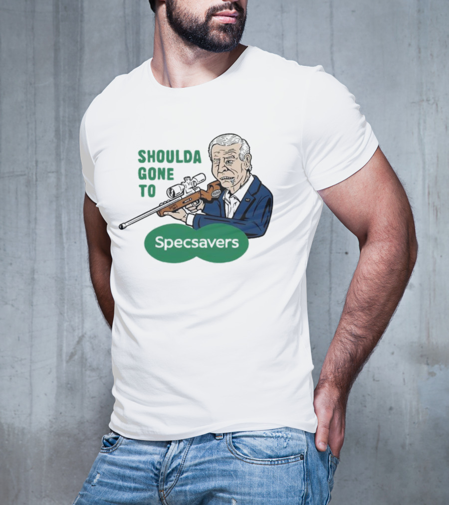 Shoulda Gone To Specsavers Joe Snipen Sniper T-Shirt