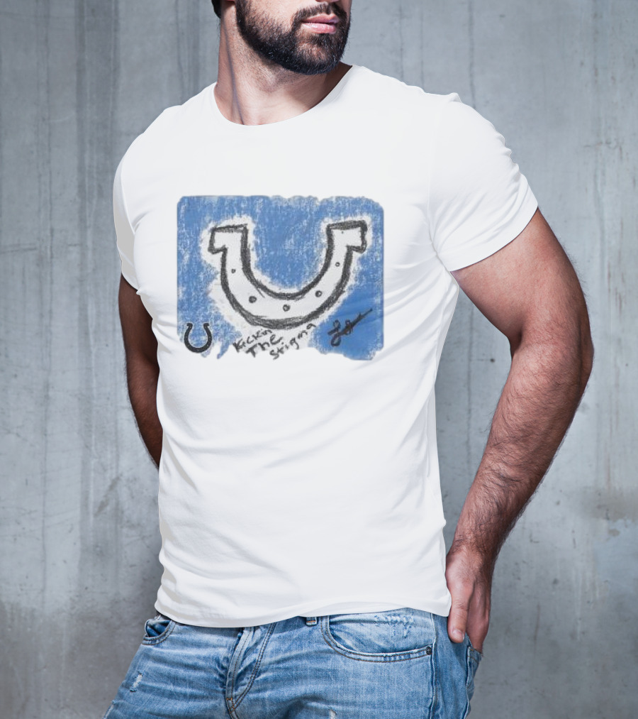 Laiatu Latu Enigma Indianapolis Colts Rookie Paint Tri-Blend T-Shirt