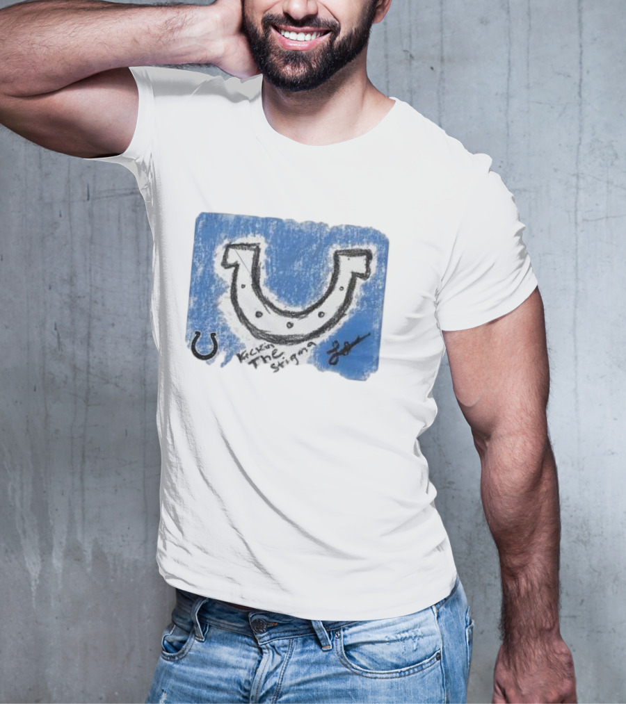 Laiatu Latu Enigma Indianapolis Colts Rookie Paint Tri-Blend T-Shirt