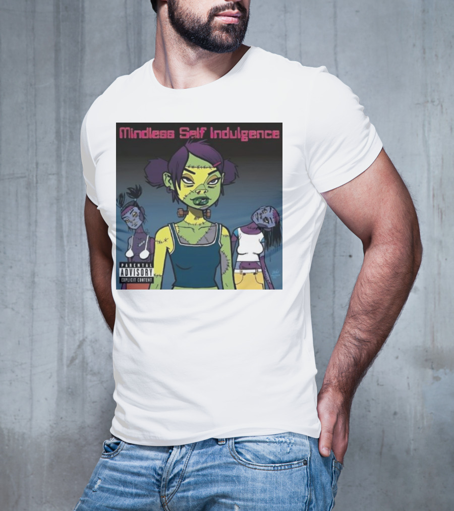 Mindless Self Indulgence Explicit Content Animated Zombie Characters T-Shirt