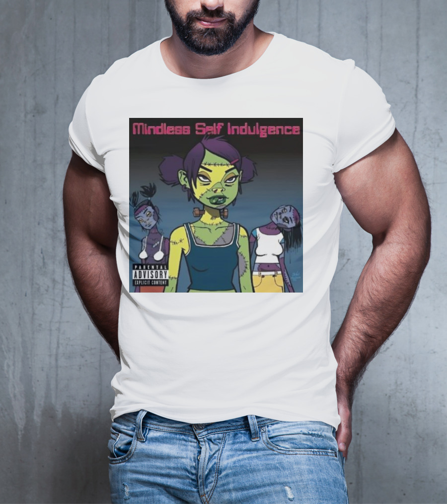 Mindless Self Indulgence Explicit Content Animated Zombie Characters T-Shirt
