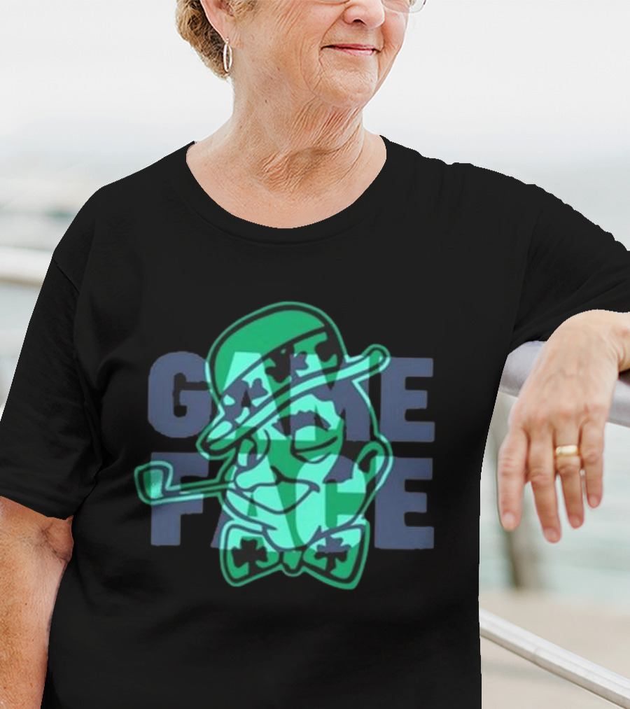 Celtics Game Face 7 Lucky Leprechaun T-Shirt