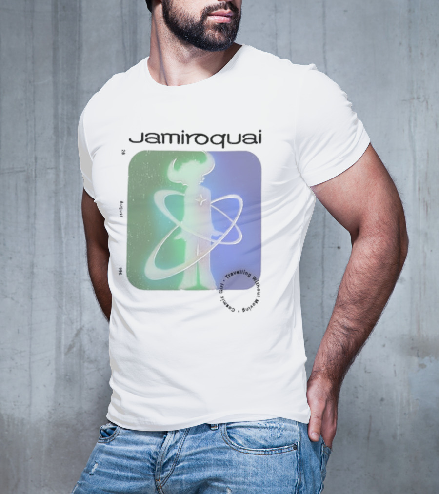 Jamiroquai Cosmic Being Travelling Without Moving August 29 96 T-Shirt