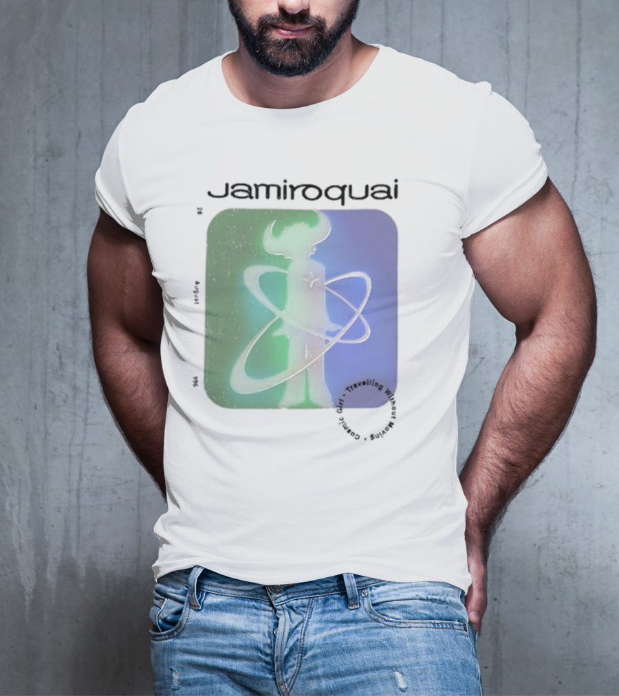 Jamiroquai Cosmic Being Travelling Without Moving August 29 96 T-Shirt