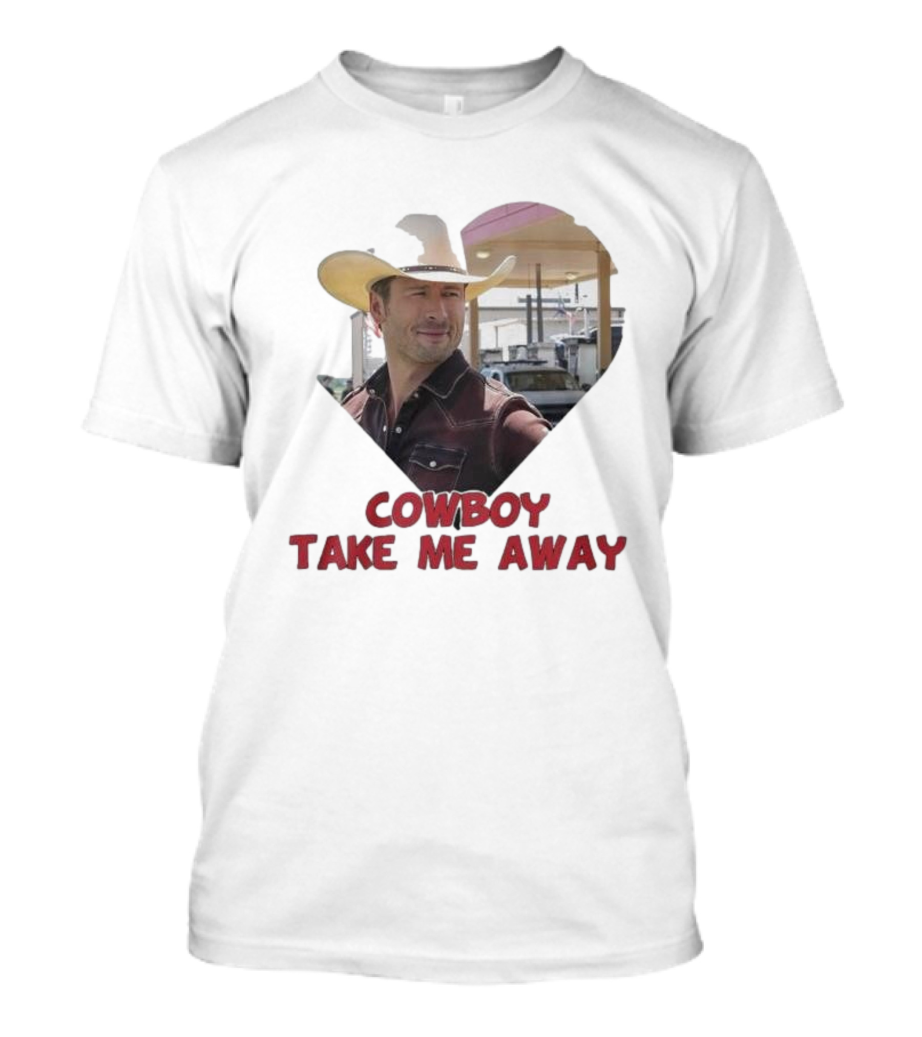 Cowboy Take Me Away Glen Powell T-Shirt