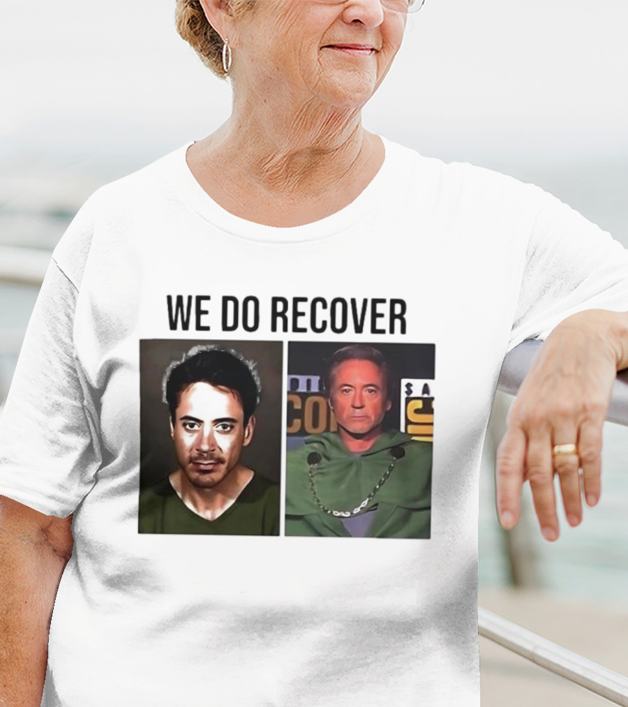 We Do Recover Robert Downey Jr. Doctor Doom T-Shirt