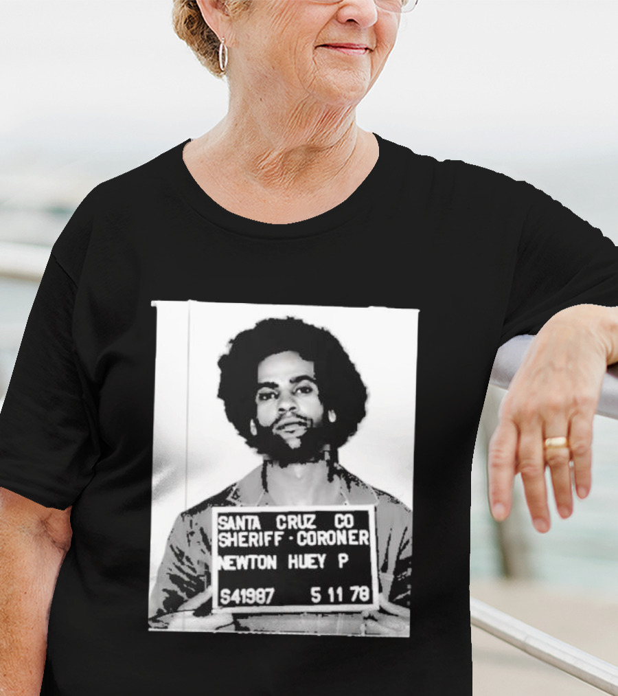 Santa Cruz Co Sheriff Coroner Newton Huey P S41987 5 11 78 T-Shirt