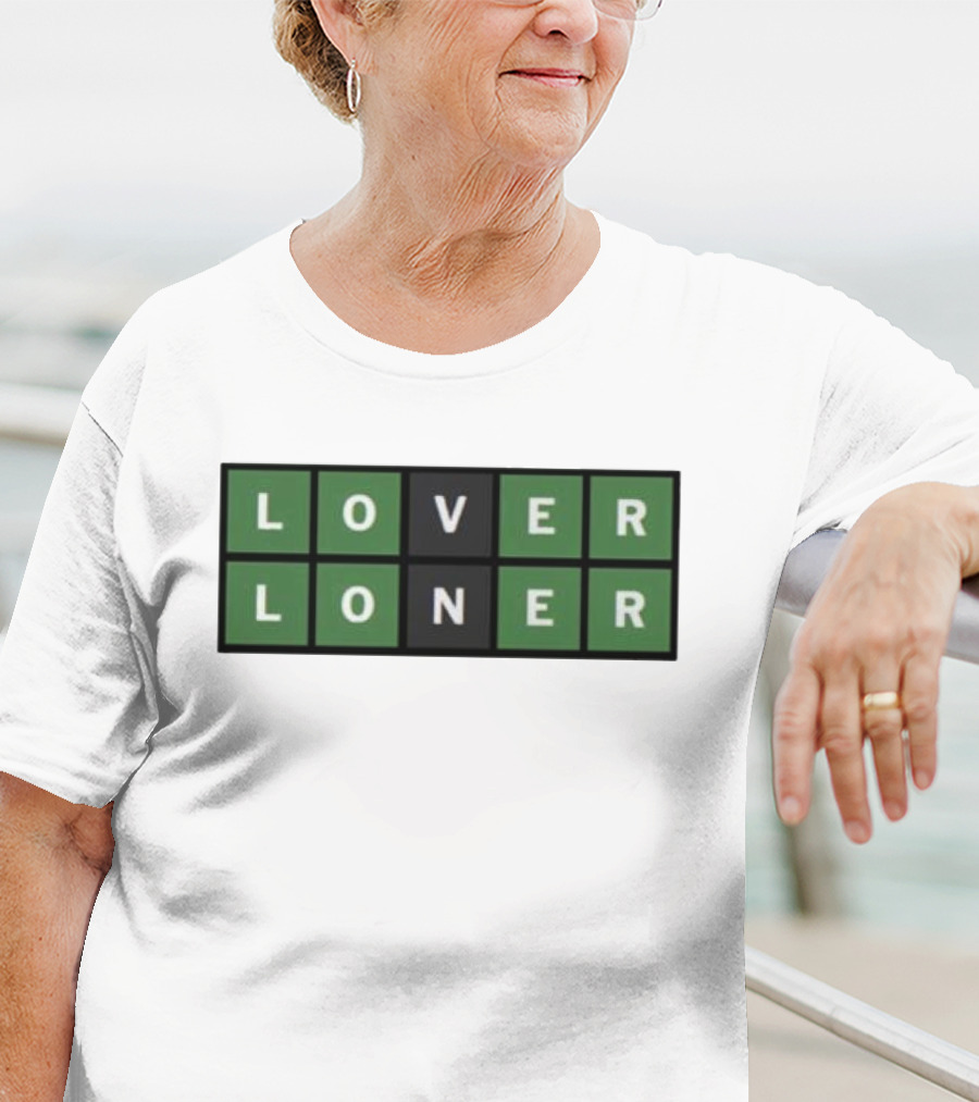 Lover Loner Grid Blocks T-Shirt