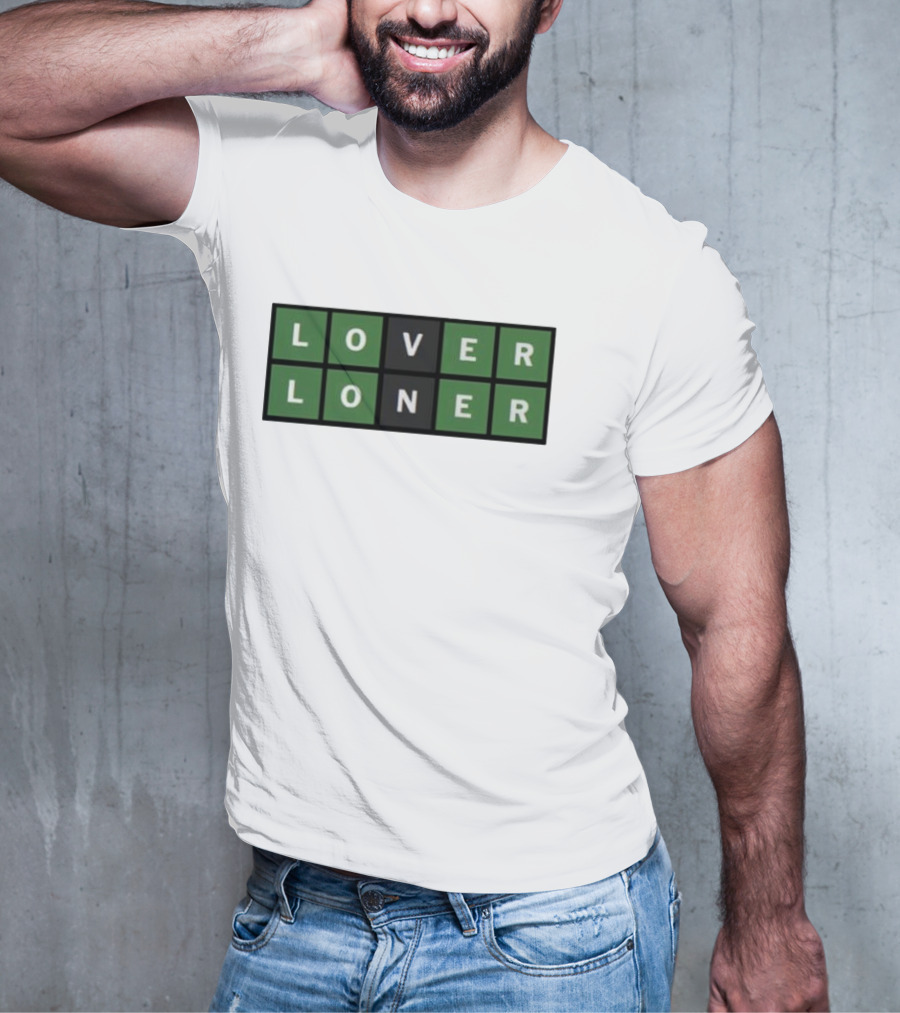 Lover Loner Grid Blocks T-Shirt