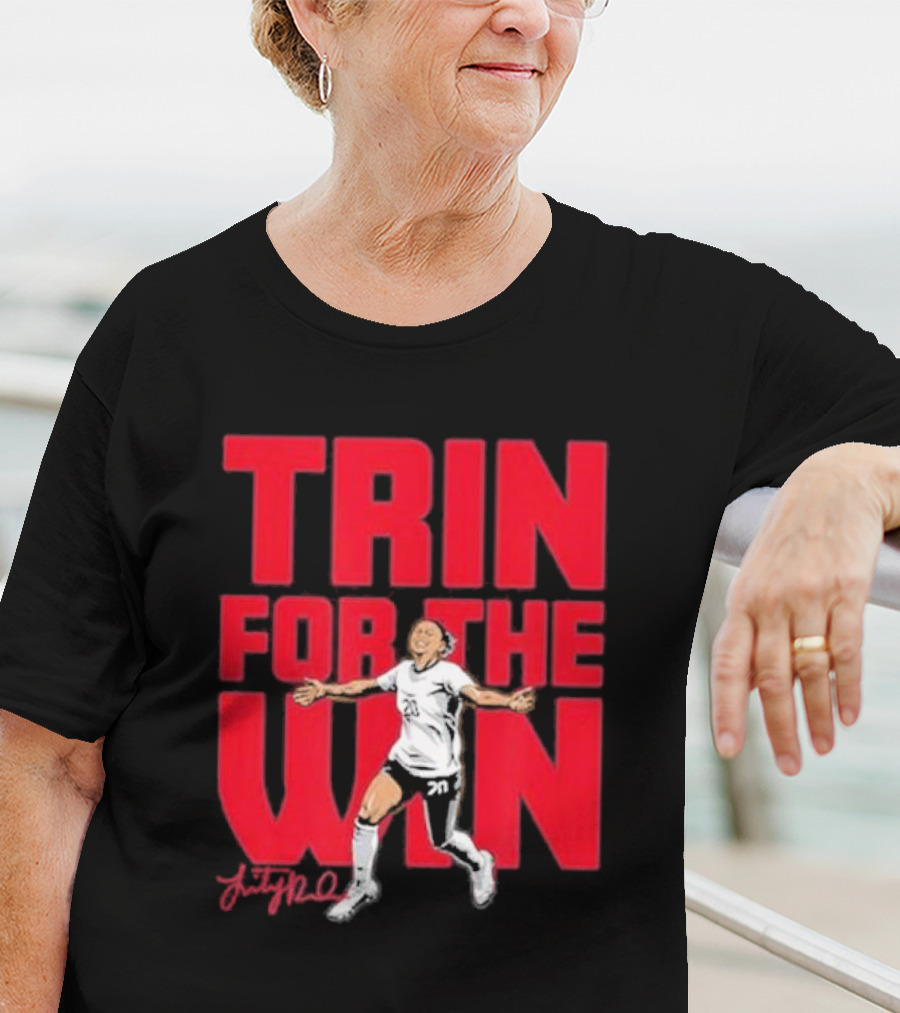 Trin For The Win Trinity Rodman Soccer T-Shirt