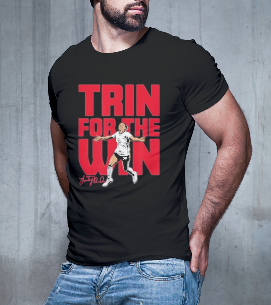 Trin For The Win Trinity Rodman Soccer T-Shirt