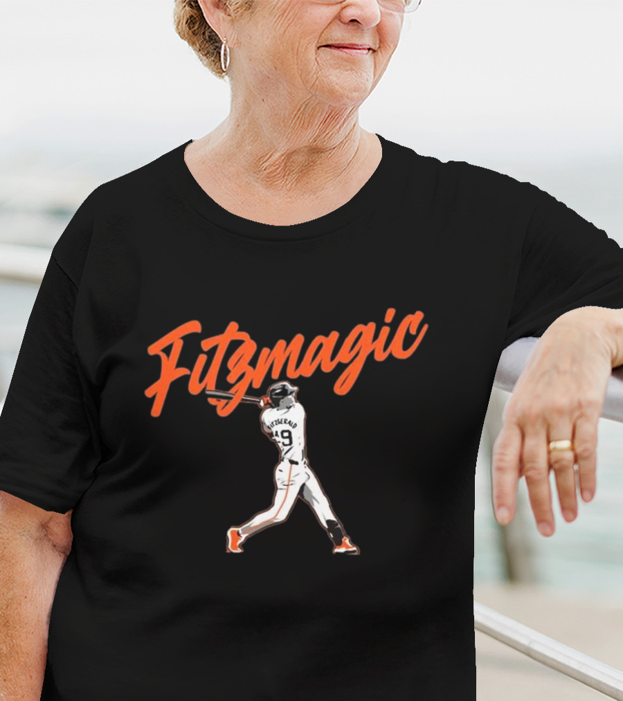 Fitzmagic Baseball Swing Tyler Fitzgerald 49 T-Shirt