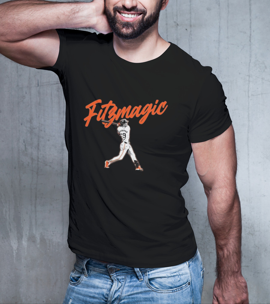 Fitzmagic Baseball Swing Tyler Fitzgerald 49 T-Shirt