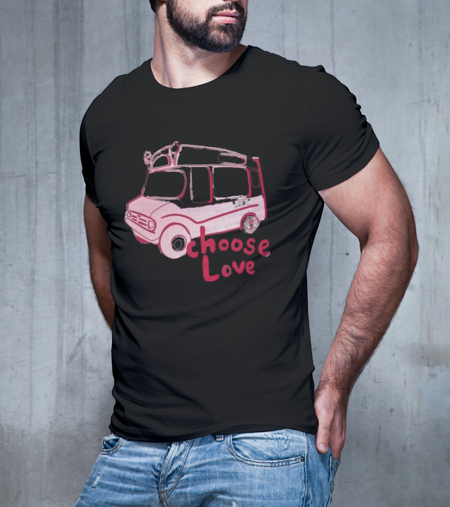 Choose Love Ice Cream Van T-Shirt