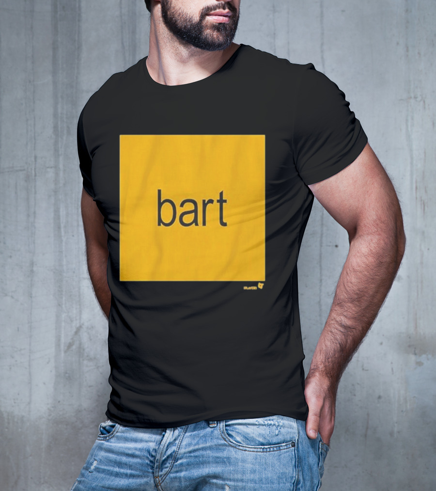 Bart Slayer Brat Yellow Square T-Shirt