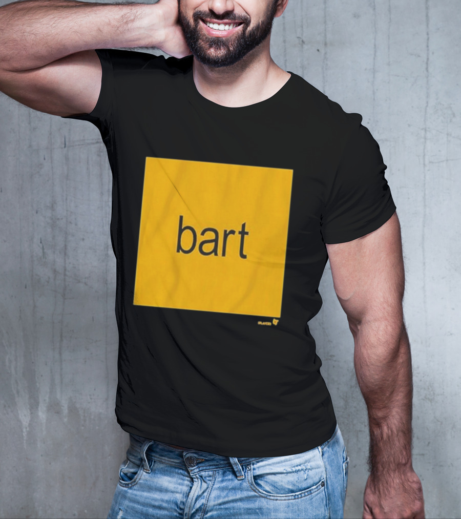 Bart Slayer Brat Yellow Square T-Shirt