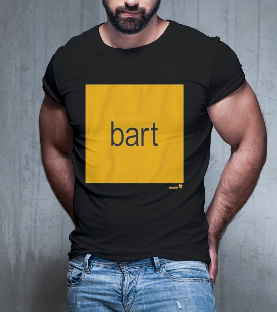 Bart Slayer Brat Yellow Square T-Shirt