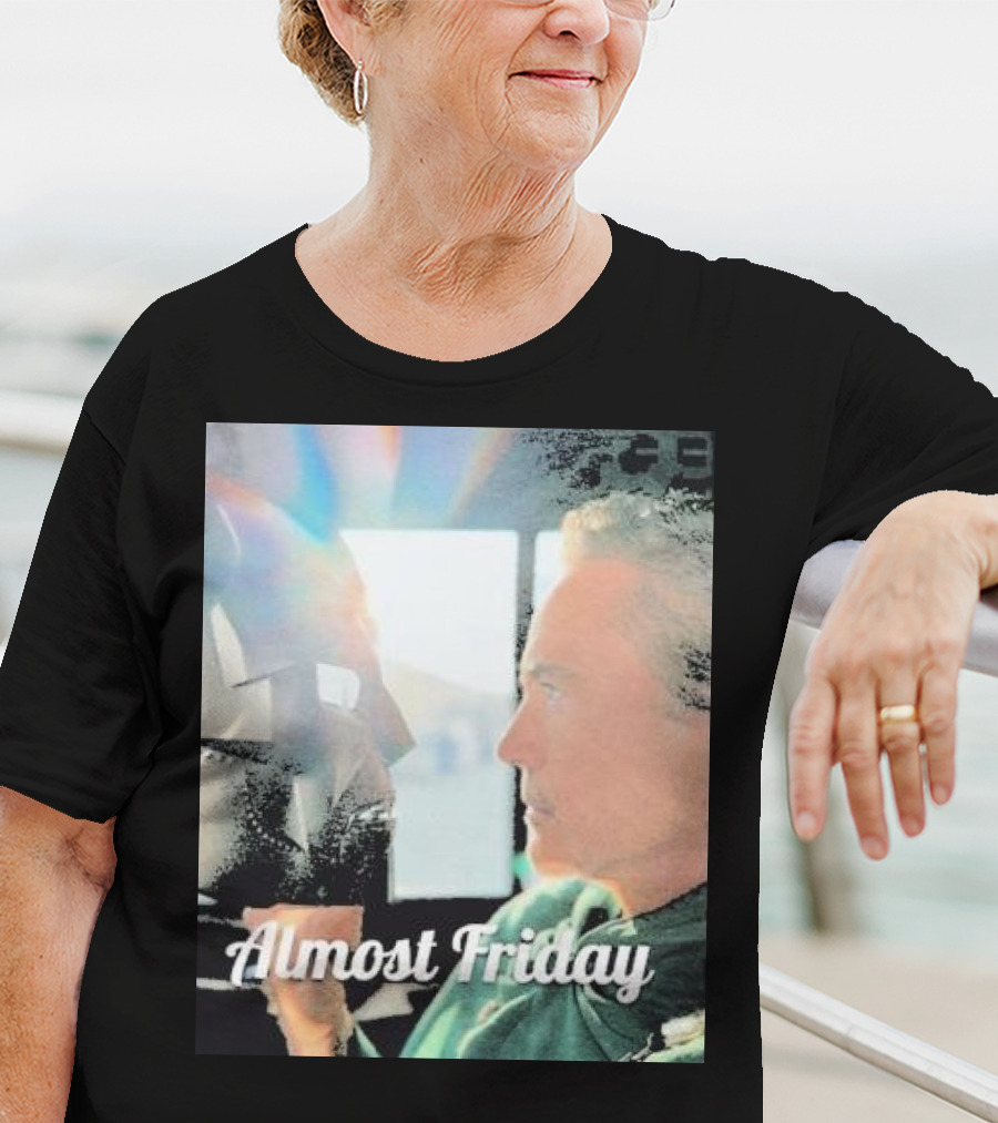 Almost Friday Downey Marvel Mask Face Off T-Shirt