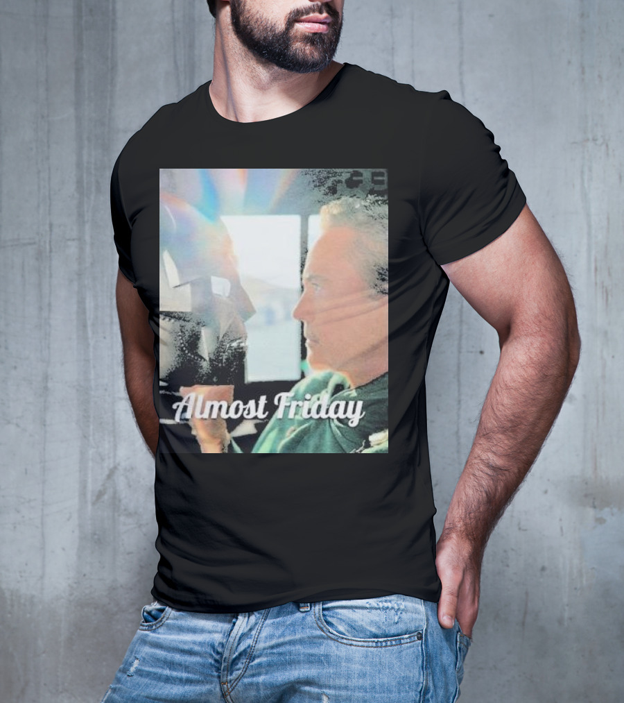 Almost Friday Downey Marvel Mask Face Off T-Shirt