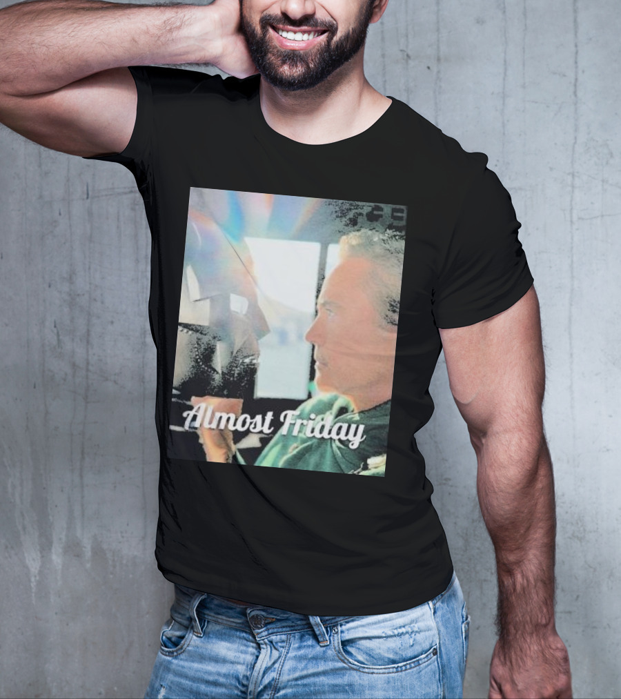 Almost Friday Downey Marvel Mask Face Off T-Shirt