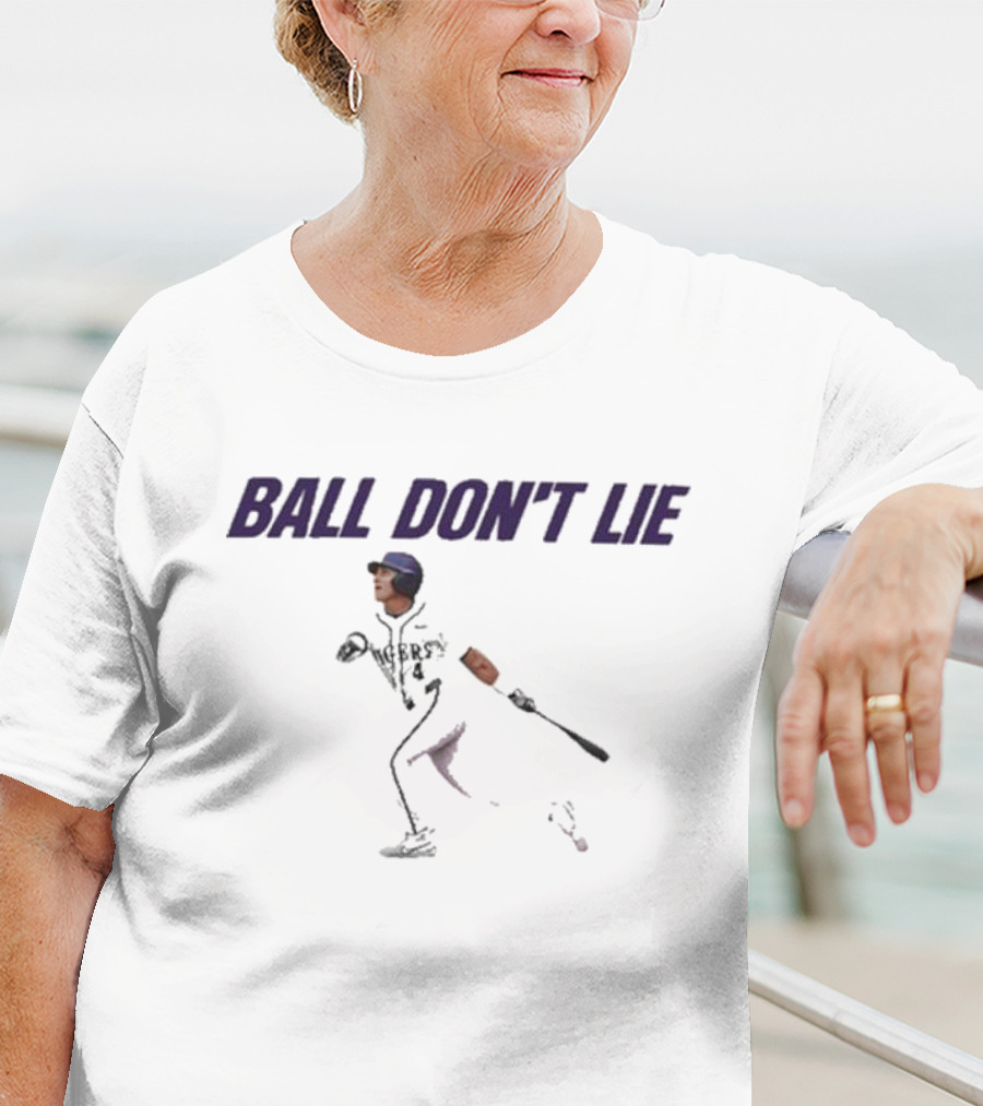 Ball Don’t Lie LSU Baseball Tigers Steven Milam T-Shirt