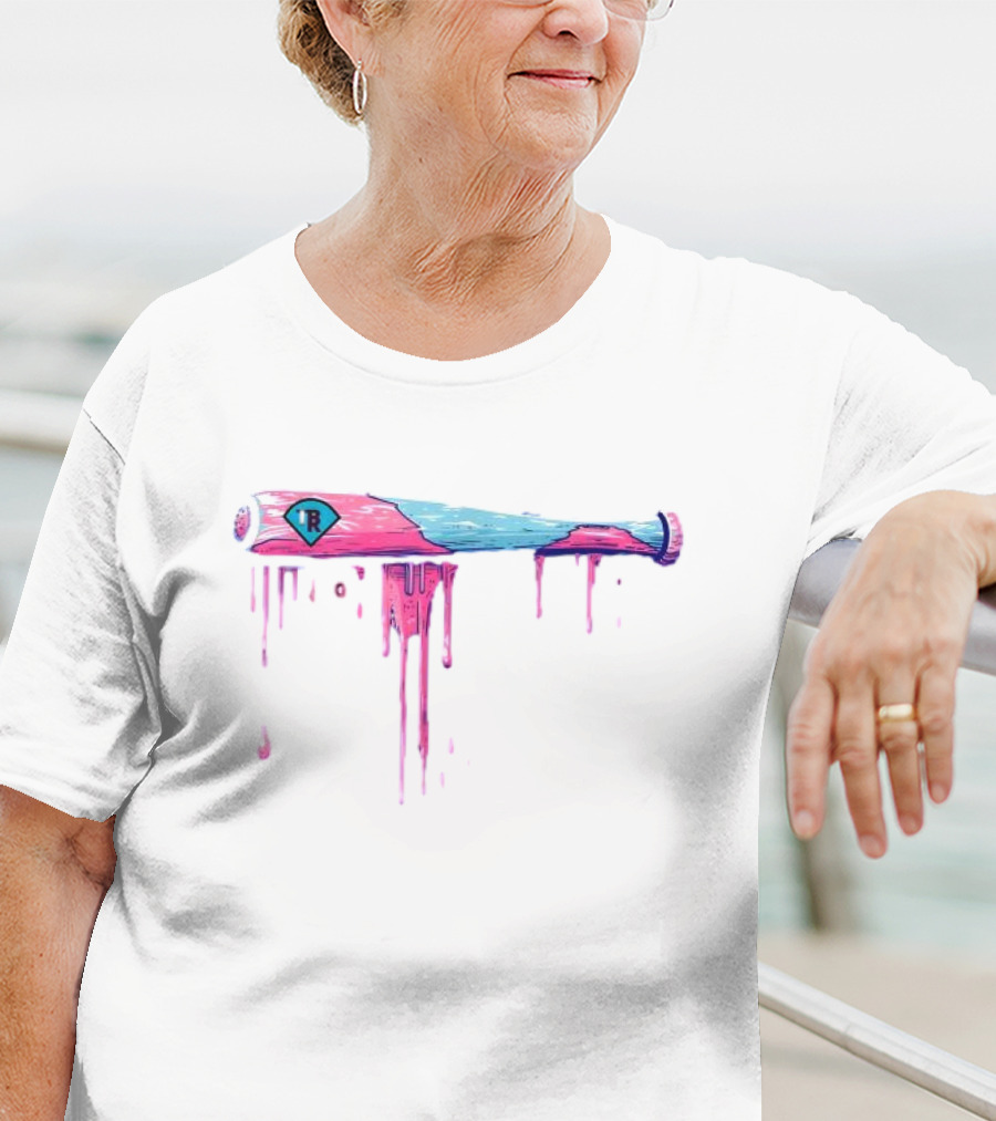 Baseball Bat TR With Sprinkles Drip T-Shirt
