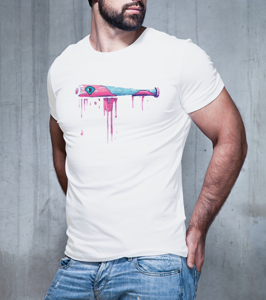 Baseball Bat TR With Sprinkles Drip T-Shirt