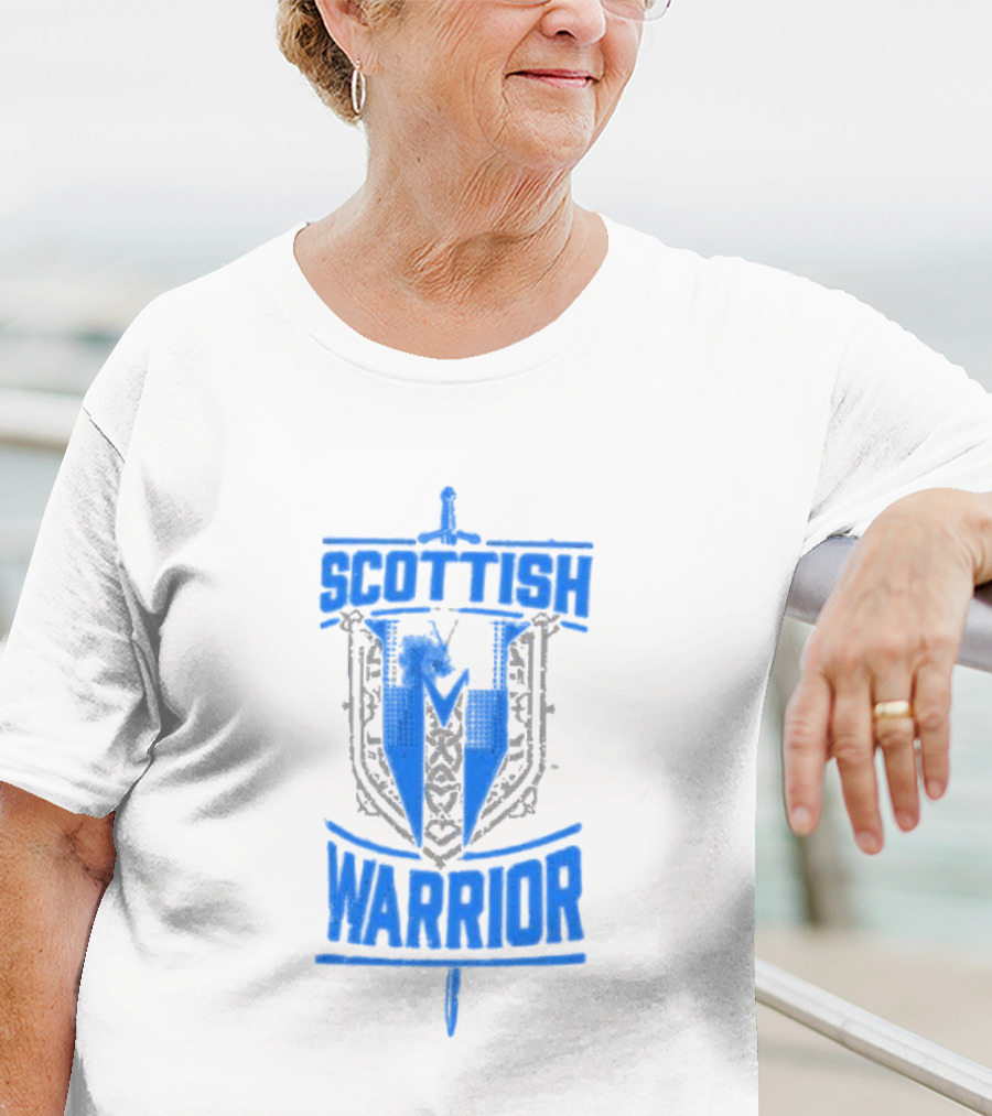 Drew Mcintyre Scottish Warrior Sword And Castle T-Shirt