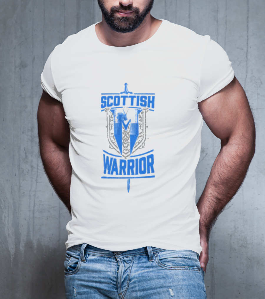 Drew Mcintyre Scottish Warrior Sword And Castle T-Shirt