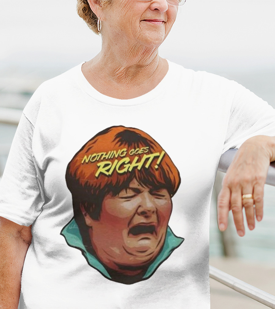 Nordacious Nothing Goes Right Scream Face T-Shirt