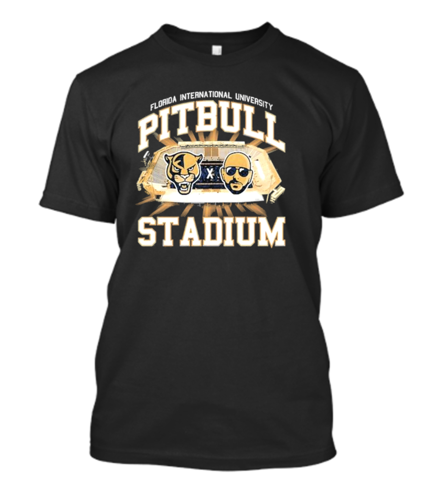 Florida International University Pitbull Stadium Concert T-Shirt