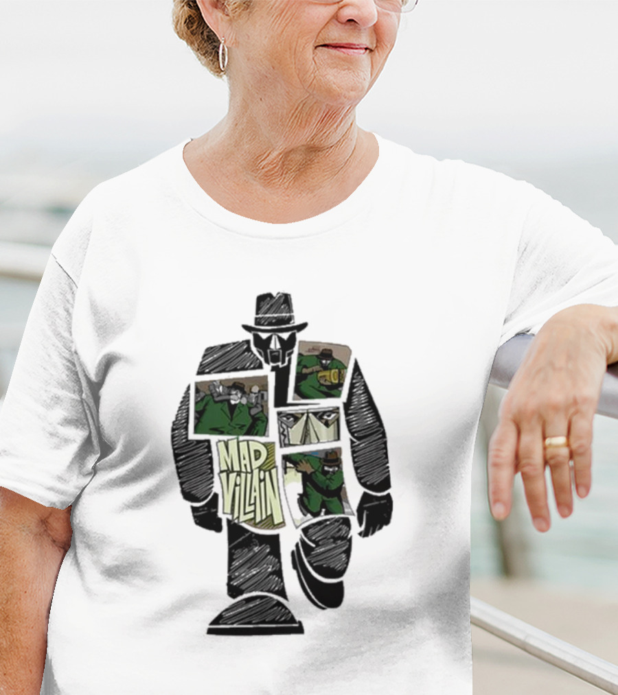 MF DOOM Madvillain Comic Style Striking T-Shirt