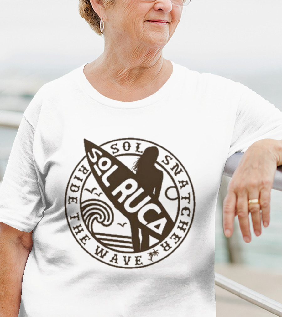 WWE Sol Ruca Sol Snatcher Ride The Wave T-Shirt