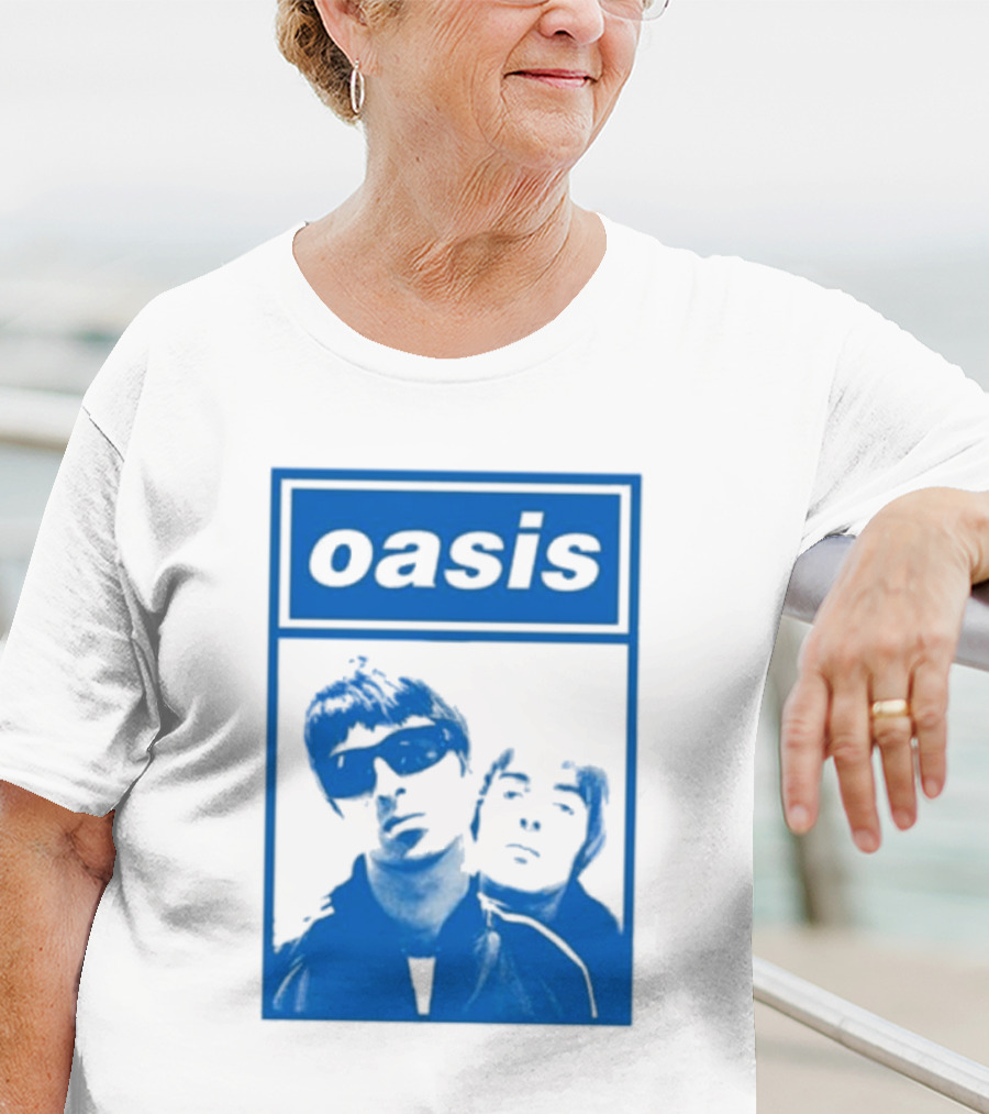 Oasis Noel Liam Photo T-Shirt