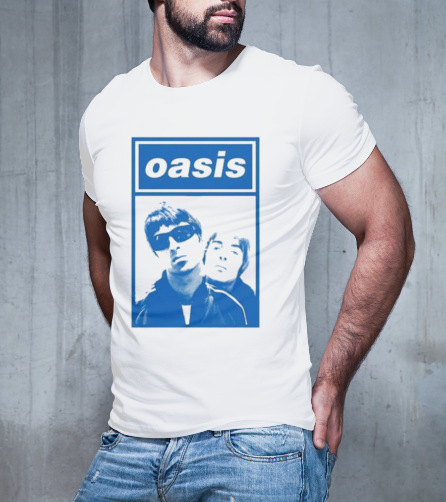 Oasis Noel Liam Photo T-Shirt
