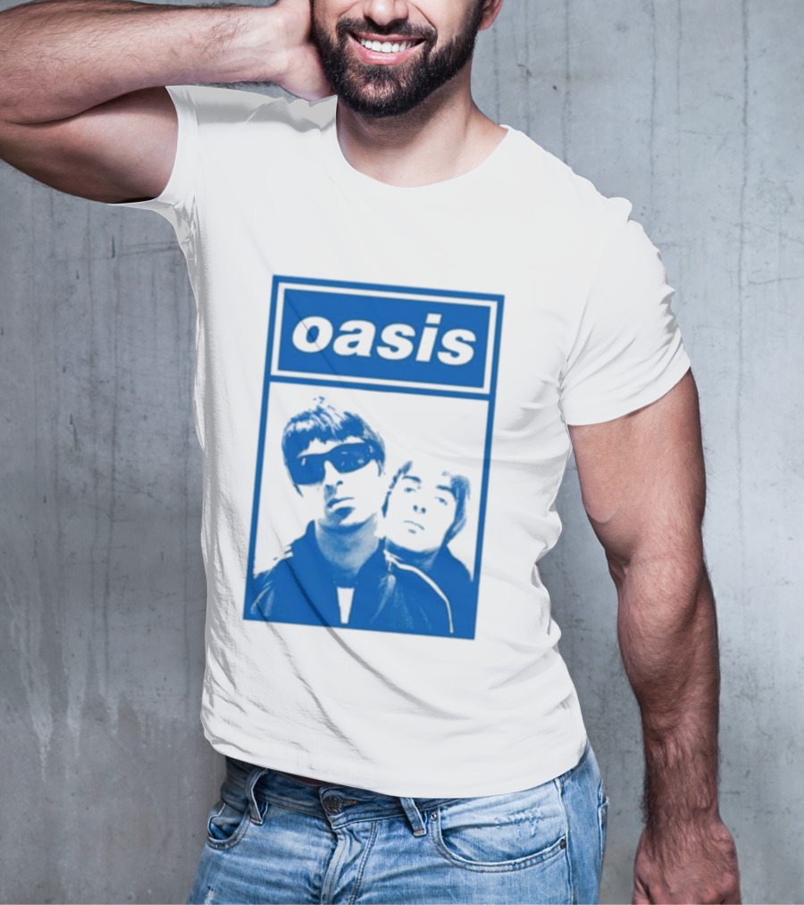 Oasis Noel Liam Photo T-Shirt