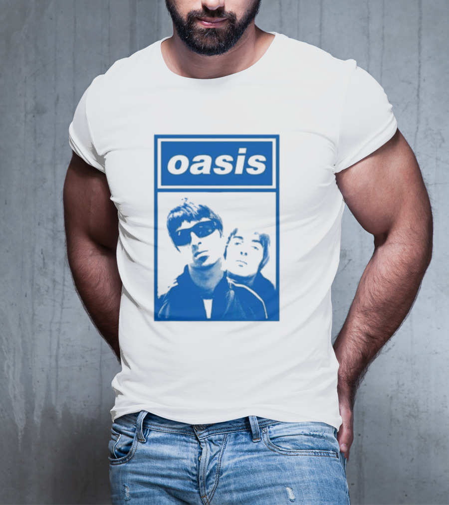 Oasis Noel Liam Photo T-Shirt