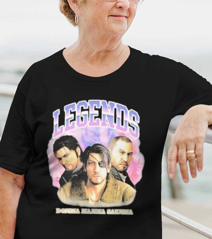 Legends Dojima Majima Saejima Yakuza Series Icons T-Shirt