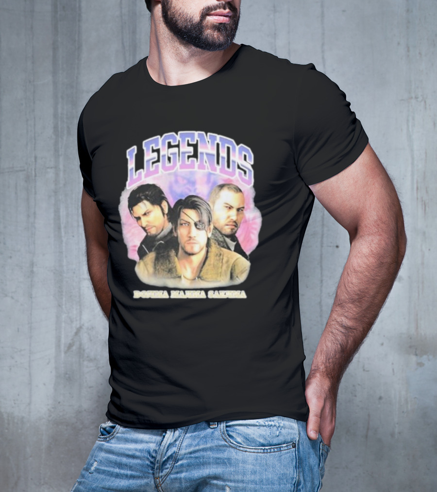 Legends Dojima Majima Saejima Yakuza Series Icons T-Shirt