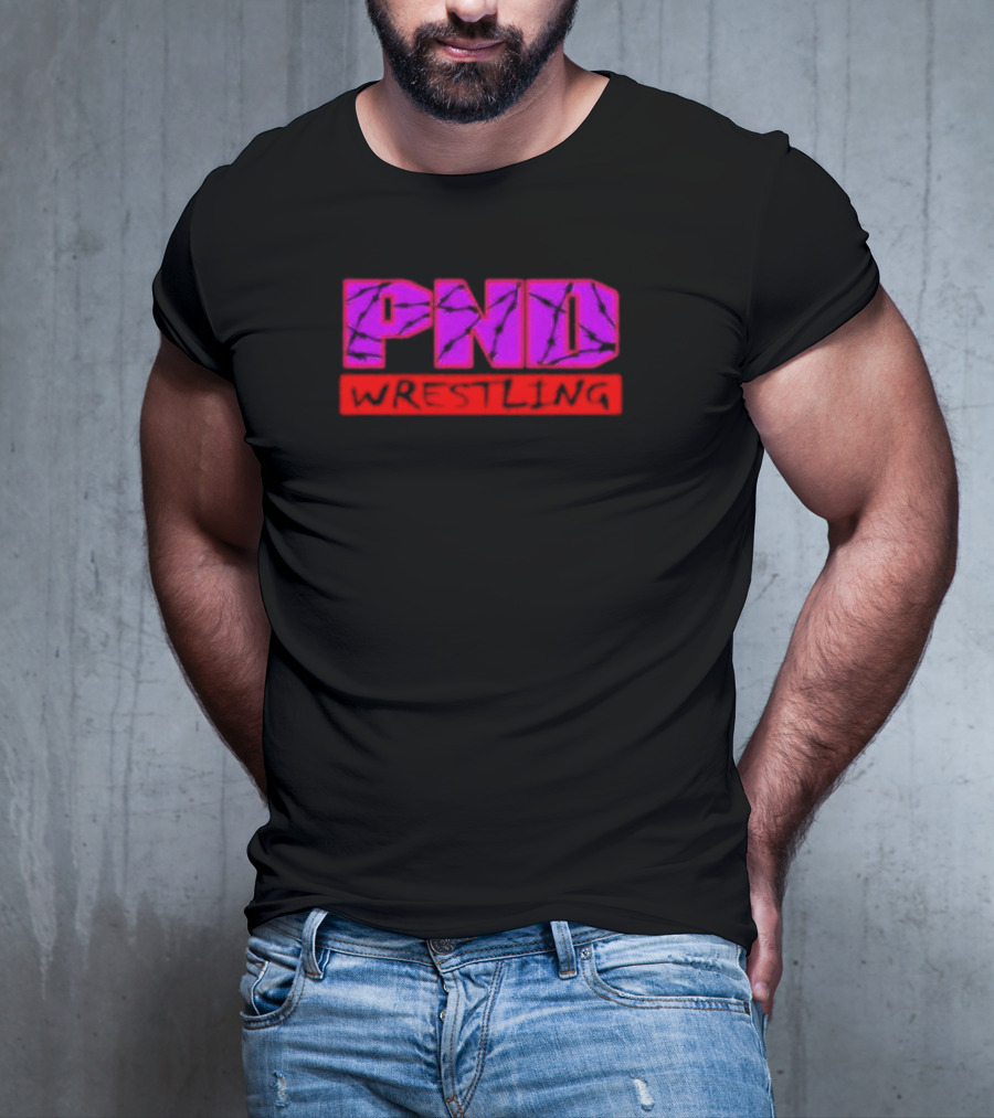 PND Wrestling Barbed Wire T-Shirt