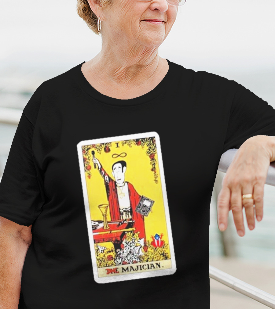 Kurious The Magician Tarot Card I Infinity T-Shirt
