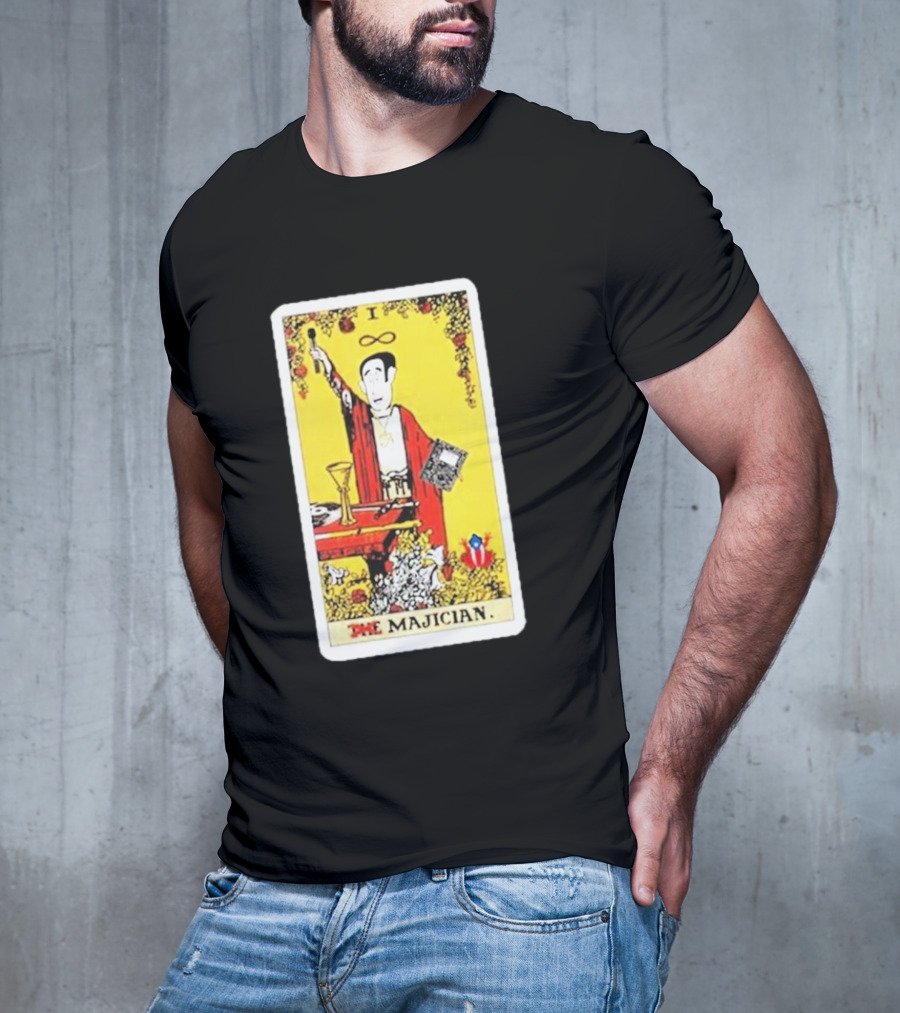 Kurious The Magician Tarot Card I Infinity T-Shirt
